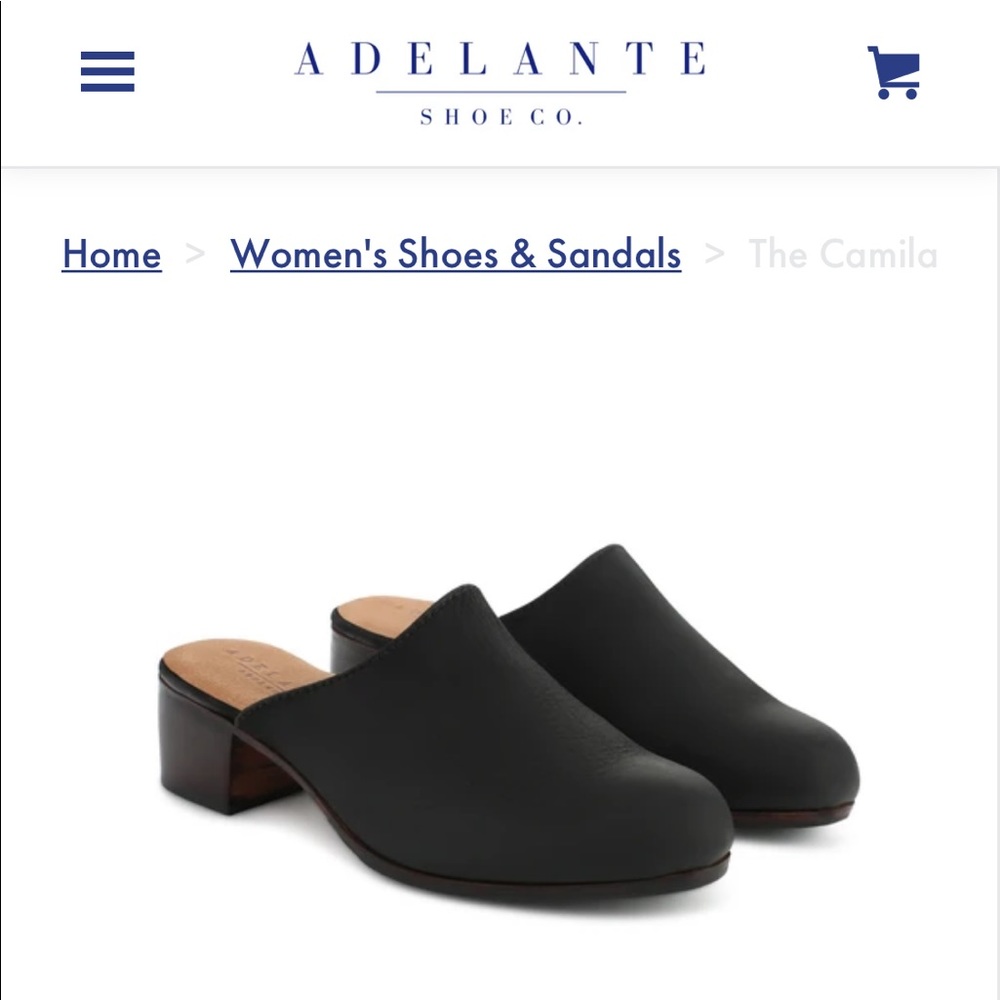 Adelante Camila Mules NWOT